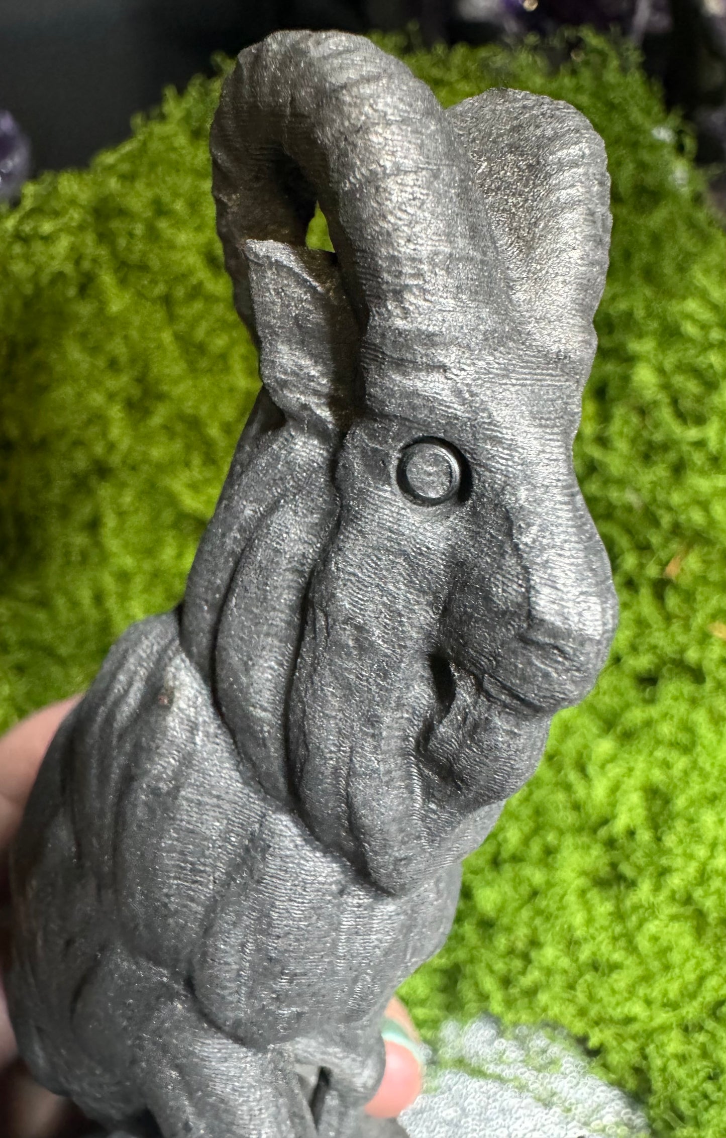 Shungite Capricorn Sea Goat Carving