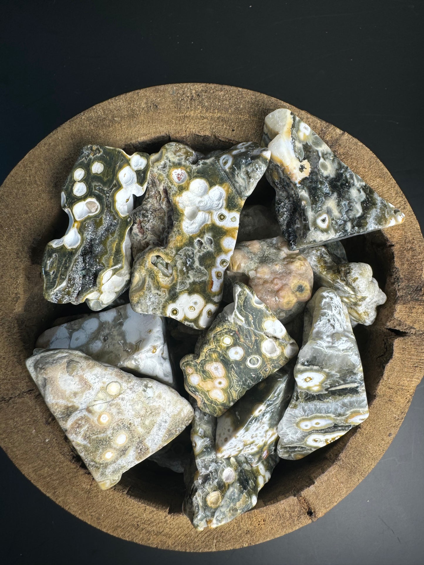 Raw Orbicular Jasper - Rare Find (Intuitively Chosen)