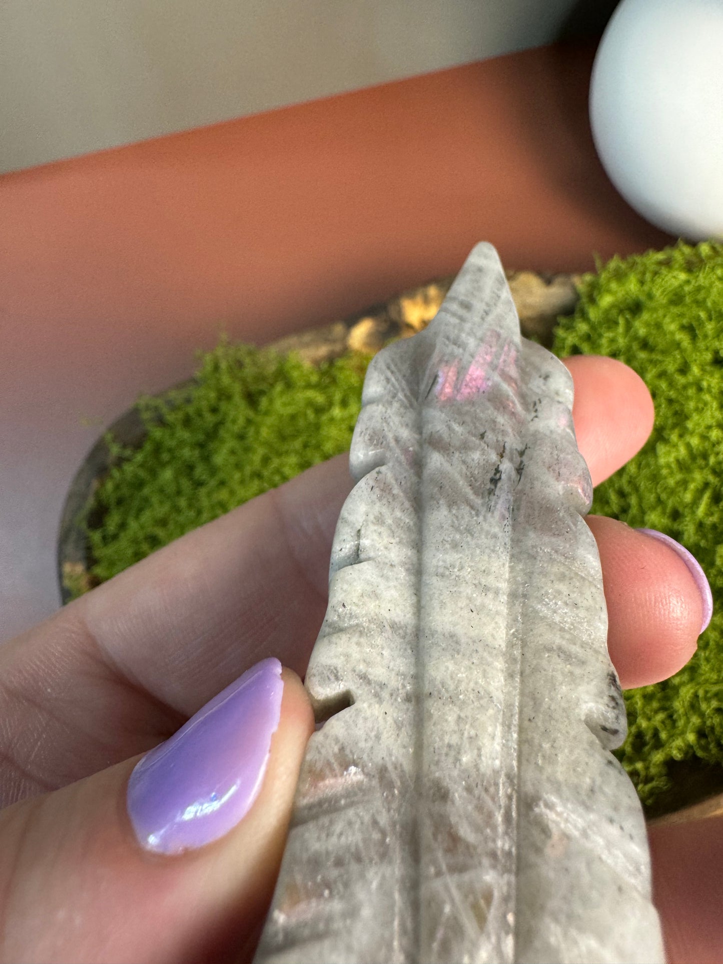 Labradorite Feather