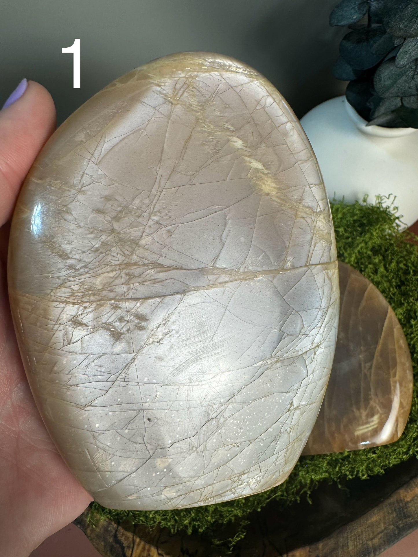 Peach Moonstone Free Form (You Choose)