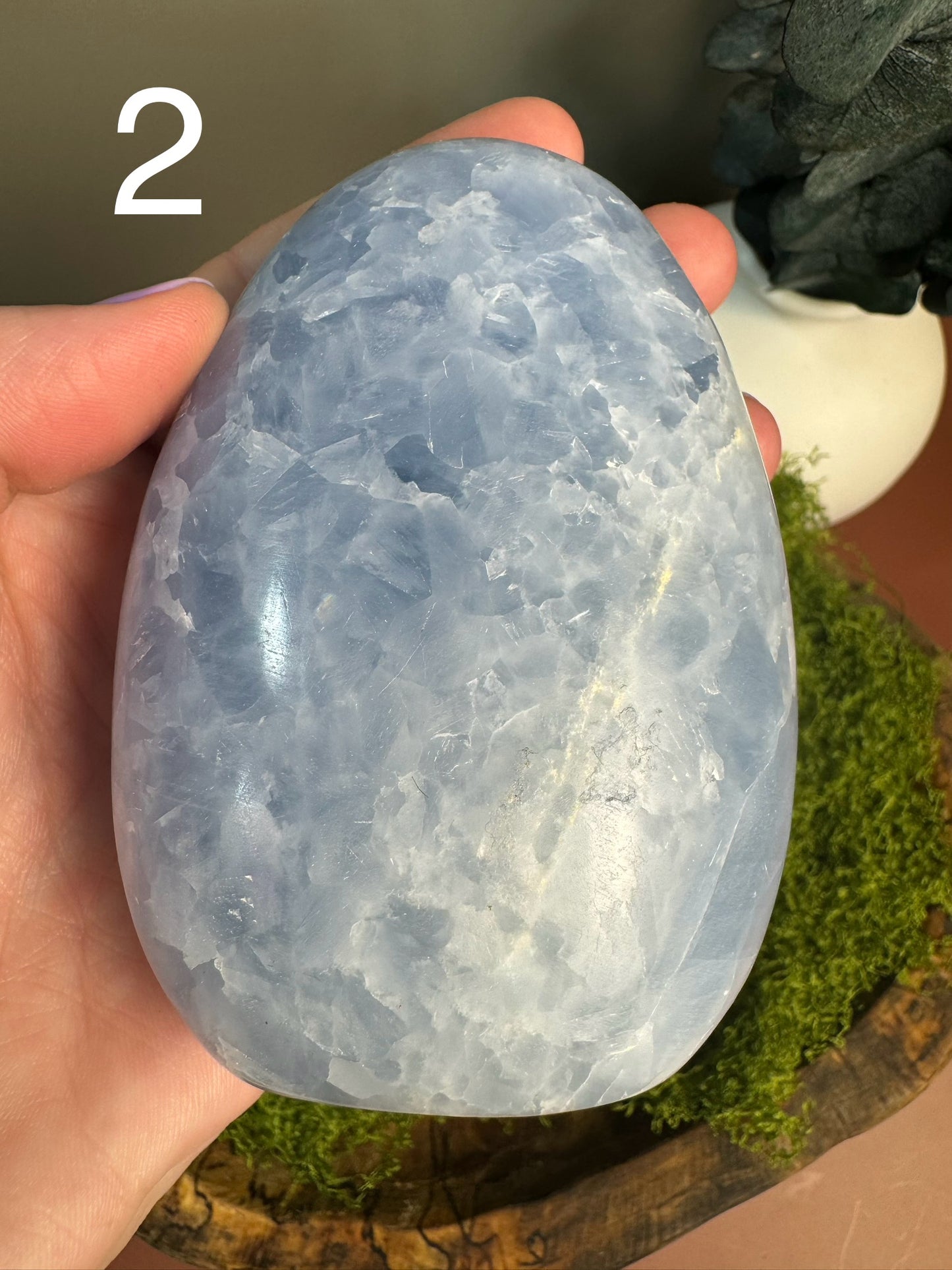 Blue Calcite Free Form (You Choose)