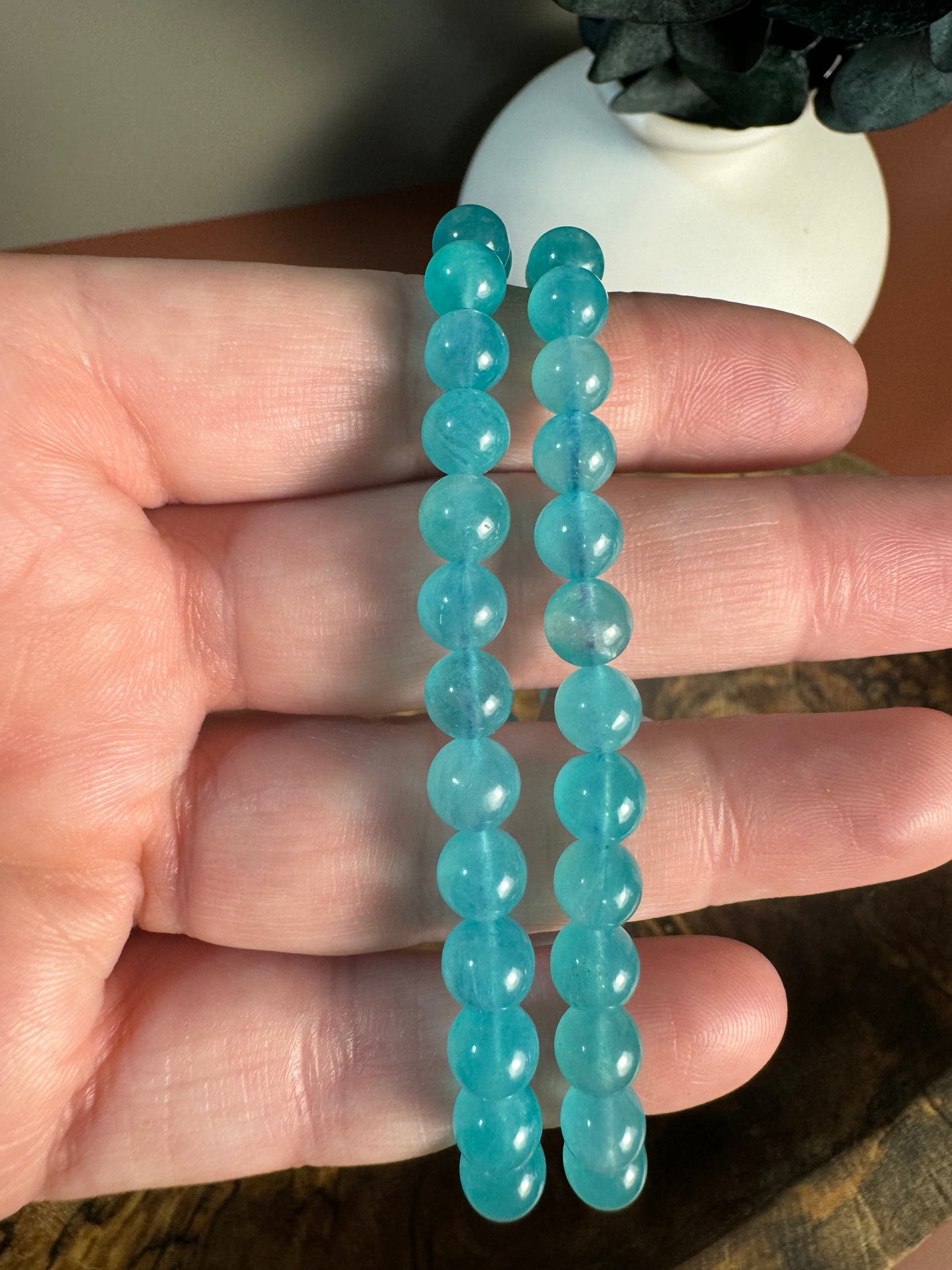 Amazonite Bracelet - High Quality- 7mm (Intuitively Chosen)
