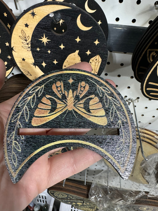 Wooden Tarot Card Holder