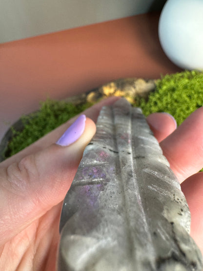 Labradorite Feather