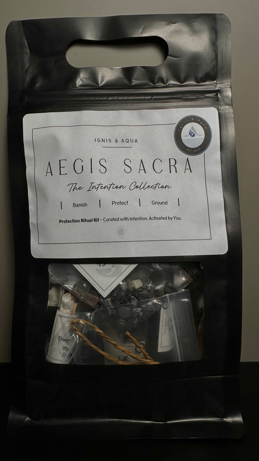 Protection Ritual Kit  — Aegis Sacra (Standard Edition)