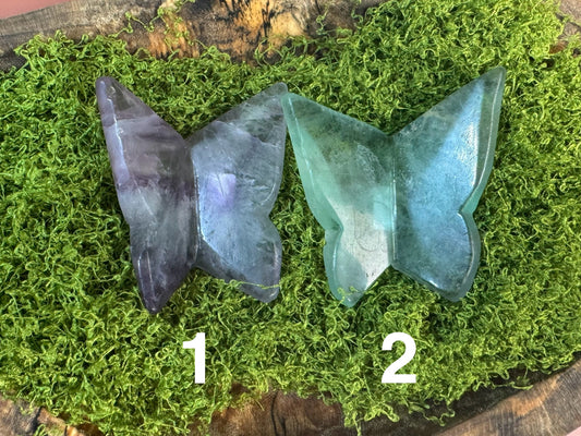 Fluorite 3D Butterfly (You Choose)