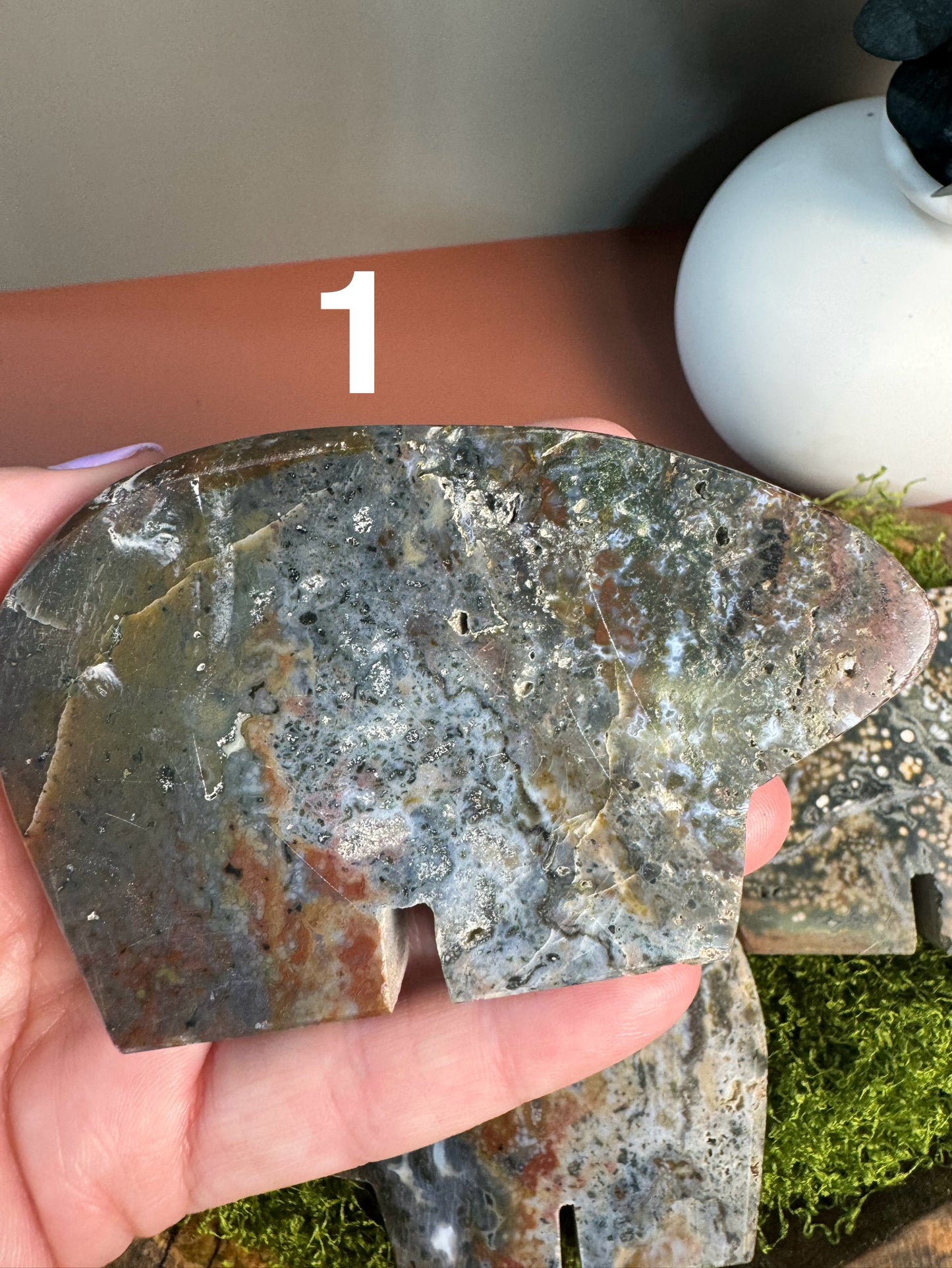 Orbicular Jasper Bears (You Choose)