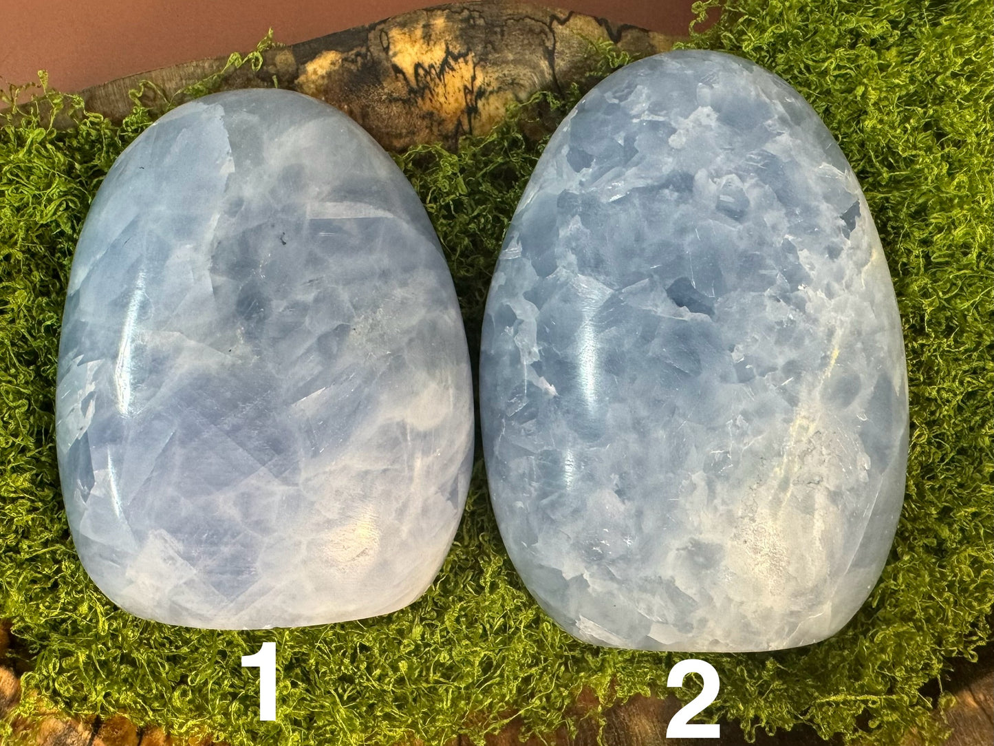 Blue Calcite Free Form (You Choose)