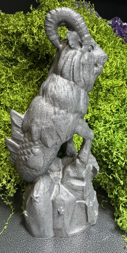 Shungite Capricorn Sea Goat Carving