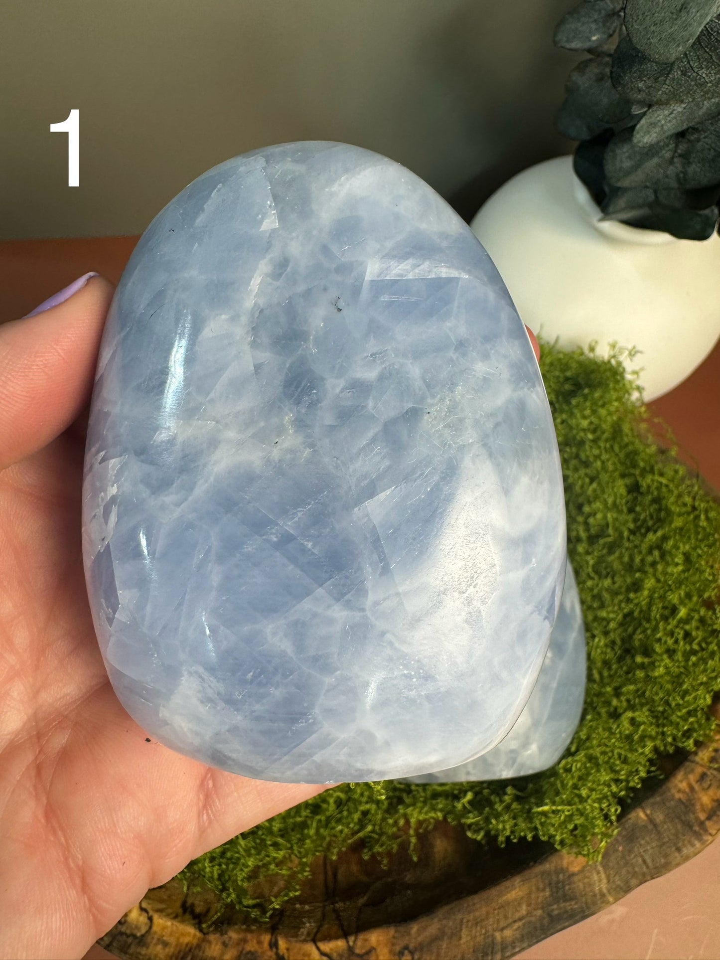 Blue Calcite Free Form (You Choose)