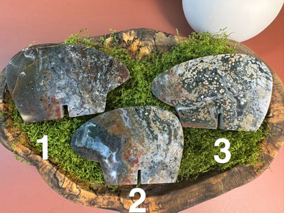 Orbicular Jasper Bears (You Choose)