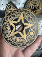 Wooden Crystal Sphere Holders