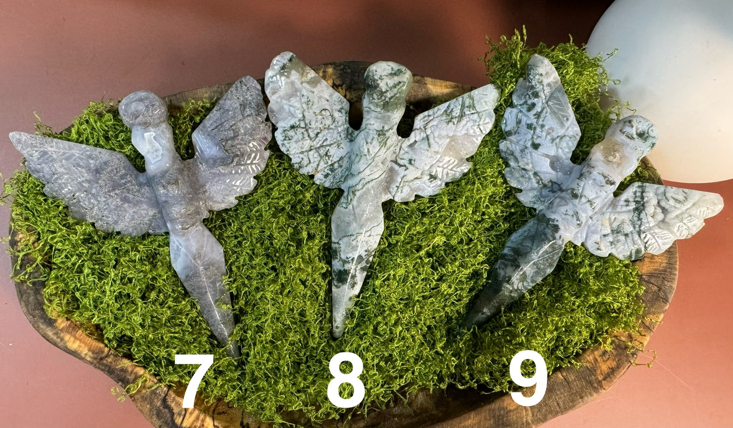 Moss Agate Daggers (You Choose)