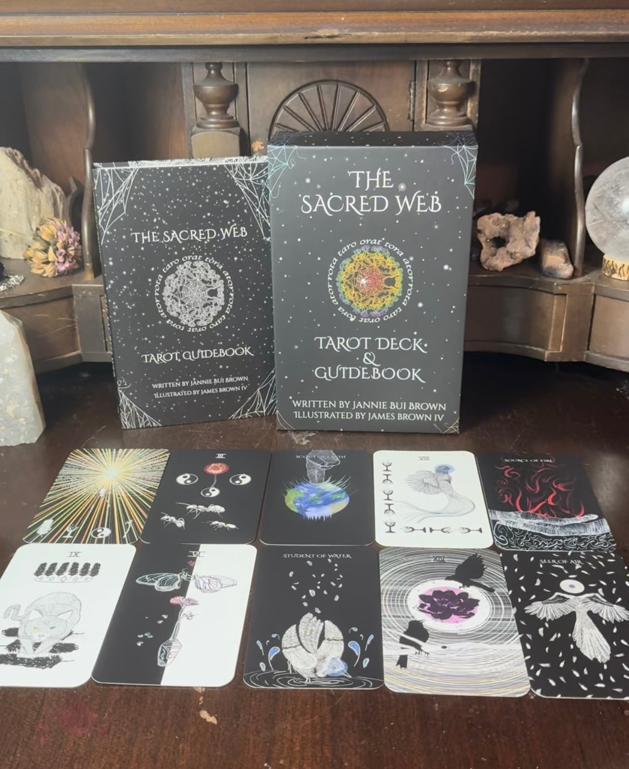 The Sacred Web Tarot - Deck & Guidebook