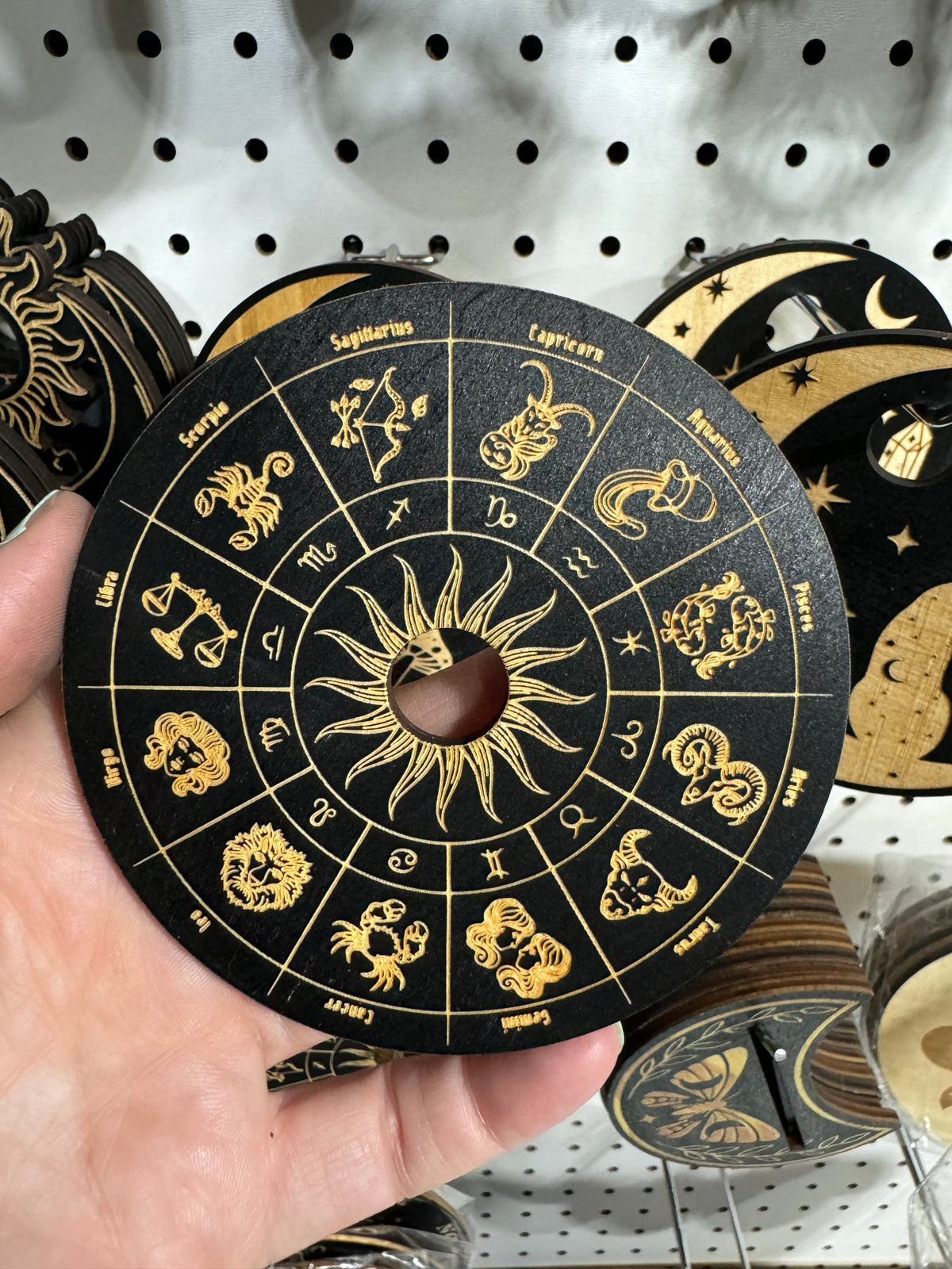 Wooden Crystal Sphere Holders