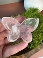 Clear Quartz 3D Butterfly - Small (You Choose)