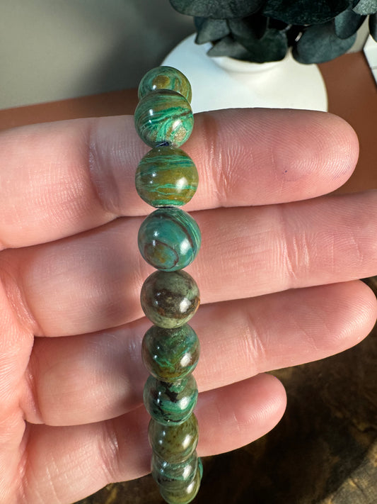 Phoenix Stone Bead Bracelet - High Quality - 9mm