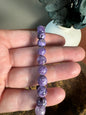 Charoite Bead Bracelet - High Quality - 8mm