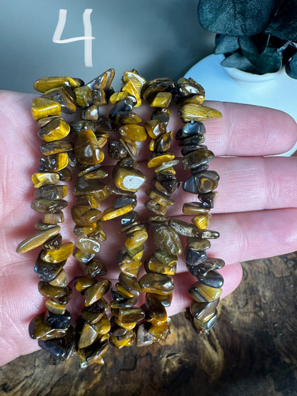 Chip Bracelets (Intuitively Selected - You Choose the Type of Crystal)