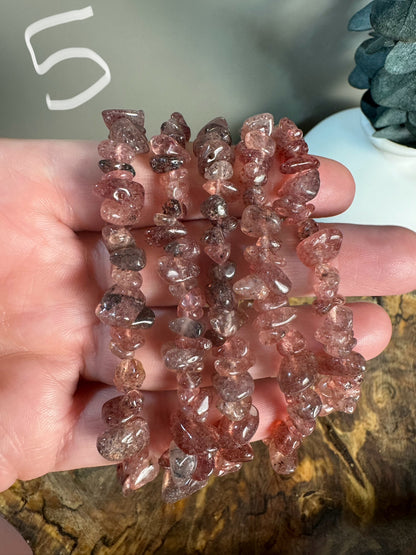 Chip Bracelets (Intuitively Selected - You Choose the Type of Crystal)