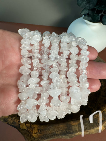 Chip Bracelets (Intuitively Selected - You Choose the Type of Crystal)