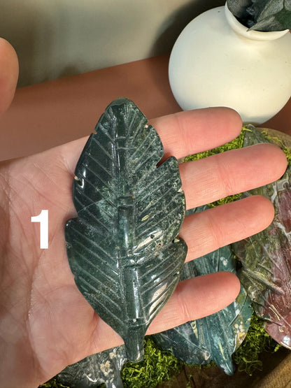 Sea Jasper Leaves (You Choose)