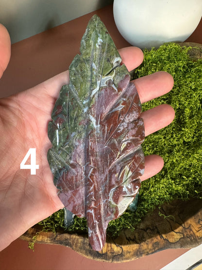Sea Jasper Leaves (You Choose)